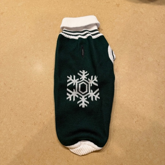 Halo Dog Clothes Snowflake Sweater Size XX Small - Picture 1 of 10